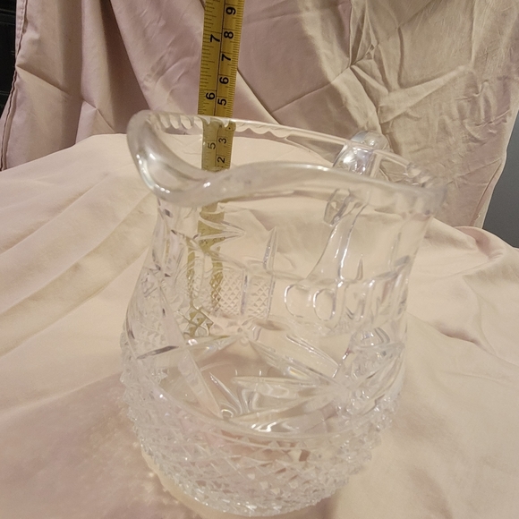 Cut glass pitcher - Picture 8 of 8